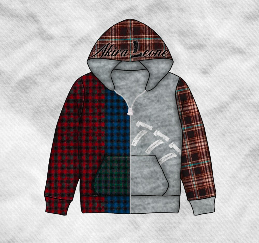 Flannel pattern jacket