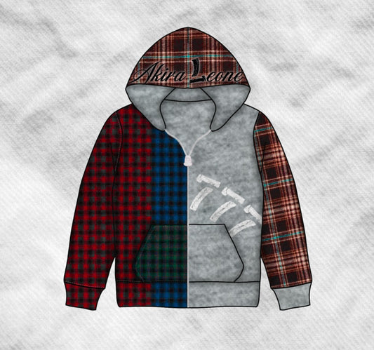 Flannel pattern jacket