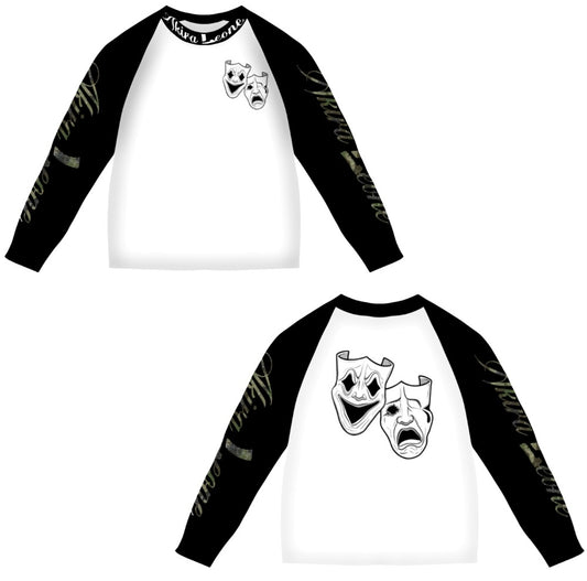 black and white longsleeve